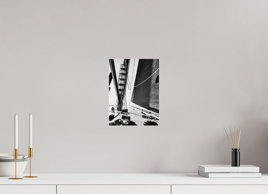 Mood pictures of a racing yacht