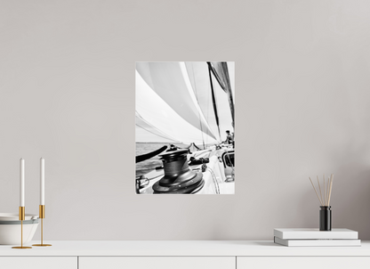 Mood pictures of a racing yacht